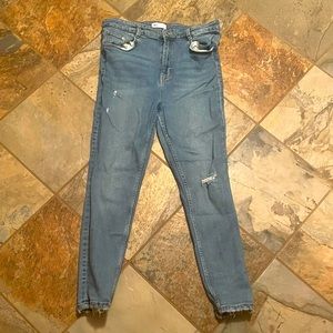 Zara light wash Skinny Jeans